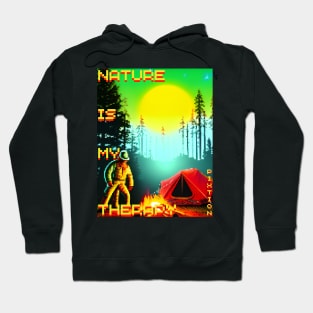 outdoor and adventure "nature is my therapy" Hoodie
